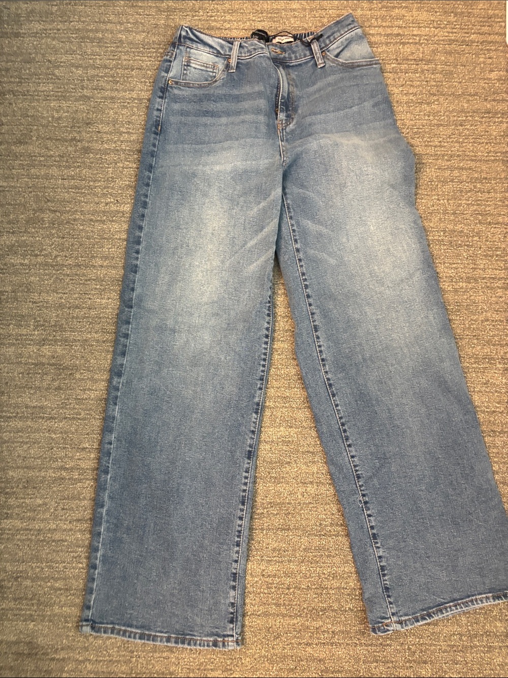 BCBGeneration Light Blue Wide-Leg Jeans